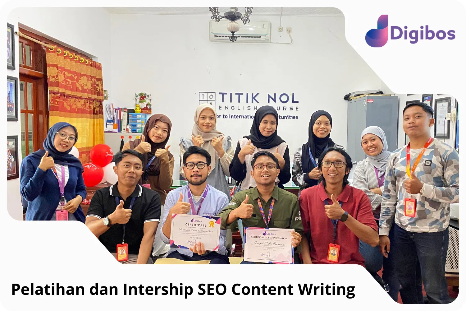 Pemberian Sertifikat Kelulusan Program In-House